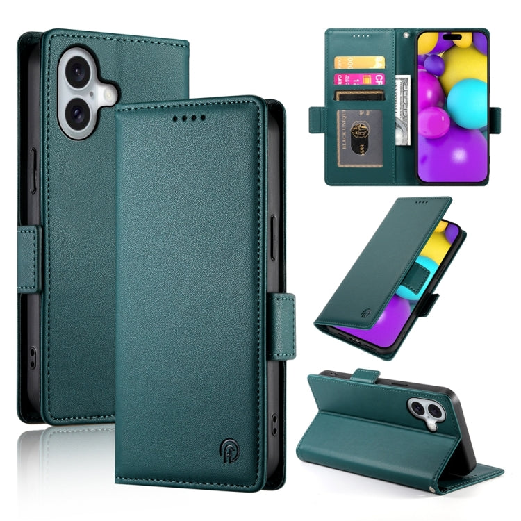 حافظة هاتف جلدية غير لامعة بمشبك جانبي مغناطيسي، لهواتف iPhone 16 Pro، iPhone 16 Plus، iPhone 16، iPhone 15 Pro Max، iPhone 15 Pro، iPhone 15 Plus