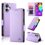 حافظة هاتف جلدية غير لامعة بمشبك جانبي مغناطيسي، لهواتف iPhone 16 Pro، iPhone 16 Plus، iPhone 16، iPhone 15 Pro Max، iPhone 15 Pro، iPhone 15 Plus