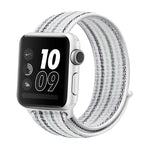 Nylon Loop Watchband, For Apple Watch Series 8&7 41mm / SE 2&6&SE&5&4 40mm / 3&2&1 38mm, For Apple Watch Ultra 49mm / Series 8&7 45mm / SE 2&6&SE&5&4 44mm / 3&2&1 42mm, For Apple Watch Series 7 45mm / 6 & SE & 5 & 4 44mm / 3 & 2 & 1 42mm               ...
