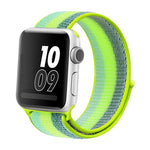 Nylon Loop Watchband, For Apple Watch Series 8&7 41mm / SE 2&6&SE&5&4 40mm / 3&2&1 38mm, For Apple Watch Ultra 49mm / Series 8&7 45mm / SE 2&6&SE&5&4 44mm / 3&2&1 42mm, For Apple Watch Series 7 45mm / 6 & SE & 5 & 4 44mm / 3 & 2 & 1 42mm               ...