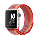 Nylon Loop Watchband, For Apple Watch Series 8&7 41mm / SE 2&6&SE&5&4 40mm / 3&2&1 38mm, For Apple Watch Ultra 49mm / Series 8&7 45mm / SE 2&6&SE&5&4 44mm / 3&2&1 42mm, For Apple Watch Series 7 45mm / 6 & SE & 5 & 4 44mm / 3 & 2 & 1 42mm               ...