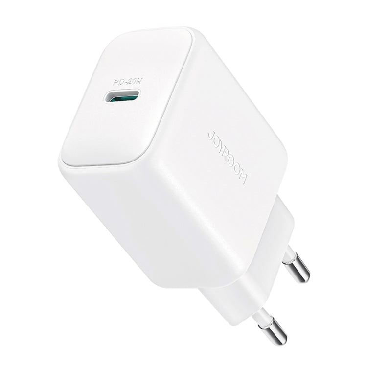 شاحن JOYROOM JR-TCF20 بمنفذ USB-C / Type-C بقوة 20 واط PD، قابس الاتحاد الأوروبي