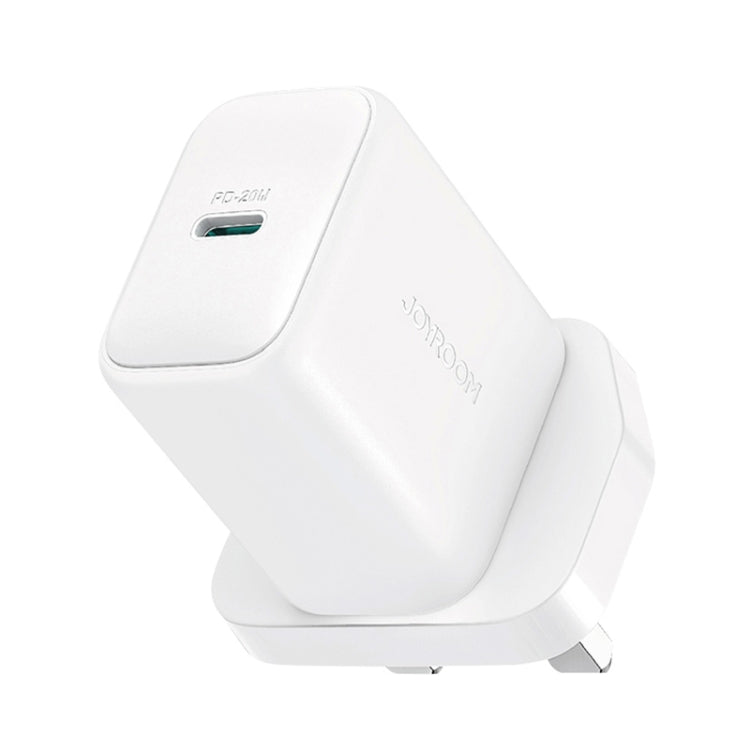 شاحن JOYROOM JR-TCF20 بمنفذ USB-C / Type-C بقوة 20 واط PD، قابس المملكة المتحدة