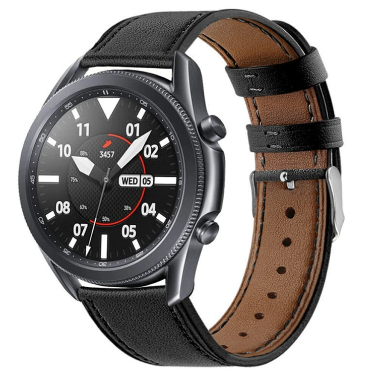 سوار ساعة بديل من الجلد لساعات Galaxy Watch 3، لساعات Galaxy Watch 3 مقاس 41مم