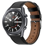 سوار ساعة بديل من الجلد لساعات Galaxy Watch 3، لساعات Galaxy Watch 3 مقاس 41مم