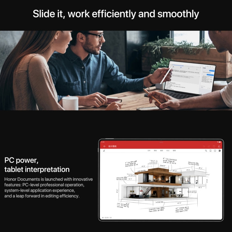 جهاز لوحي Honor MagicPad2 WiFi، شاشة 12.3 بوصة، MagicOS 8.0.1، معالج Qualcomm Snapdragon 8s Gen 3 ثماني النواة، 8 جيجابايت + 256 جيجابايت، 12 جيجابايت + 256 جيجابايت، 16 جيجابايت + 512 جيجابايت، 16 جيجابايت + 1 تيرابايت