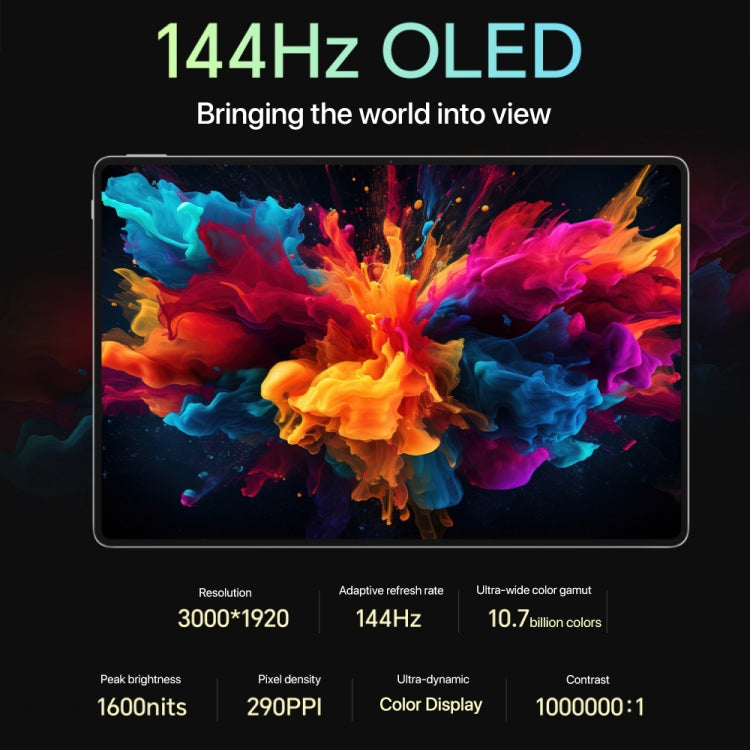 جهاز لوحي Honor MagicPad2 WiFi، شاشة 12.3 بوصة، MagicOS 8.0.1، معالج Qualcomm Snapdragon 8s Gen 3 ثماني النواة، 8 جيجابايت + 256 جيجابايت، 12 جيجابايت + 256 جيجابايت، 16 جيجابايت + 512 جيجابايت، 16 جيجابايت + 1 تيرابايت