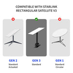كابل إيثرنت مخصص للأقمار الصناعية لـ Starlink Actuated الجيل 3، 9.2 م، 23 م، 30.5 م، 46 م