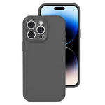 Precise Hole Liquid Silicone Jelly Color Full Coverage Phone Case, For iPhone 14 Pro