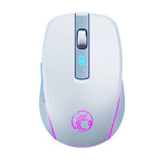 ماوس ألعاب لاسلكي صامت ثنائي الوضع 6 مفاتيح من iMICE G903 بلوتوث