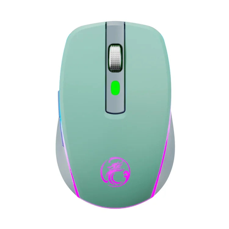 ماوس ألعاب لاسلكي صامت ثنائي الوضع 6 مفاتيح من iMICE G903 بلوتوث