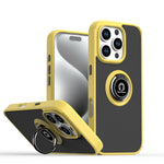 غطاء هاتف Q Shadow 1 Series من TPU + PC مع حلقة، لهواتف iPhone 16 Pro، iPhone 16 Plus، iPhone 15 Pro Max، iPhone 15 Pro، iPhone 15 Plus، iPhone 15