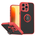 غطاء هاتف Q Shadow 1 Series من TPU + PC مع حلقة، لهواتف iPhone 16 Pro، iPhone 16 Plus، iPhone 15 Pro Max، iPhone 15 Pro، iPhone 15 Plus، iPhone 15