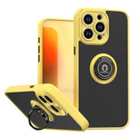 غطاء هاتف Q Shadow 1 Series من TPU + PC مع حلقة، لهواتف iPhone 16 Pro، iPhone 16 Plus، iPhone 15 Pro Max، iPhone 15 Pro، iPhone 15 Plus، iPhone 15