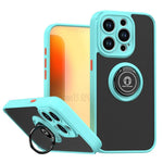 غطاء هاتف Q Shadow 1 Series من TPU + PC مع حلقة، لهواتف iPhone 16 Pro، iPhone 16 Plus، iPhone 15 Pro Max، iPhone 15 Pro، iPhone 15 Plus، iPhone 15