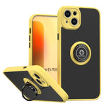 غطاء هاتف Q Shadow 1 Series من TPU + PC مع حلقة، لهواتف iPhone 16 Pro، iPhone 16 Plus، iPhone 15 Pro Max، iPhone 15 Pro، iPhone 15 Plus، iPhone 15