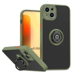 غطاء هاتف Q Shadow 1 Series من TPU + PC مع حلقة، لهواتف iPhone 16 Pro، iPhone 16 Plus، iPhone 15 Pro Max، iPhone 15 Pro، iPhone 15 Plus، iPhone 15