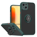غطاء هاتف Q Shadow 1 Series من TPU + PC مع حلقة، لهواتف iPhone 16 Pro، iPhone 16 Plus، iPhone 15 Pro Max، iPhone 15 Pro، iPhone 15 Plus، iPhone 15