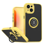 غطاء هاتف Q Shadow 1 Series من TPU + PC مع حلقة، لهواتف iPhone 16 Pro، iPhone 16 Plus، iPhone 15 Pro Max، iPhone 15 Pro، iPhone 15 Plus، iPhone 15