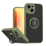 غطاء هاتف Q Shadow 1 Series من TPU + PC مع حلقة، لهواتف iPhone 16 Pro، iPhone 16 Plus، iPhone 15 Pro Max، iPhone 15 Pro، iPhone 15 Plus، iPhone 15