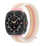 Plastic Connector Nylon Loop Watch Band, For Samsung Galaxy Watch Ultra 47mm / Ultra 2025