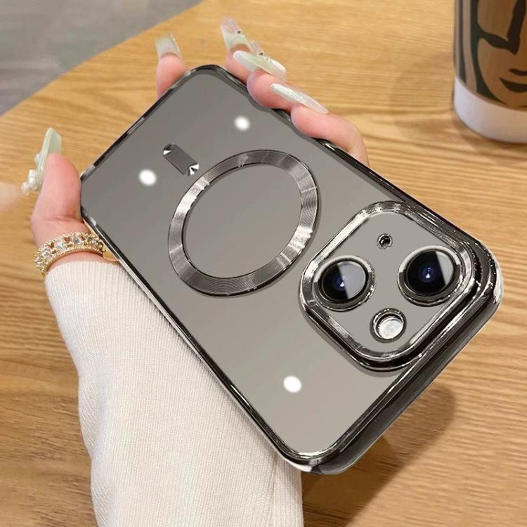 غطاء هاتف مطلي بالكهرباء مع MagSafe، لهواتف iPhone 11 و iPhone 11 Pro