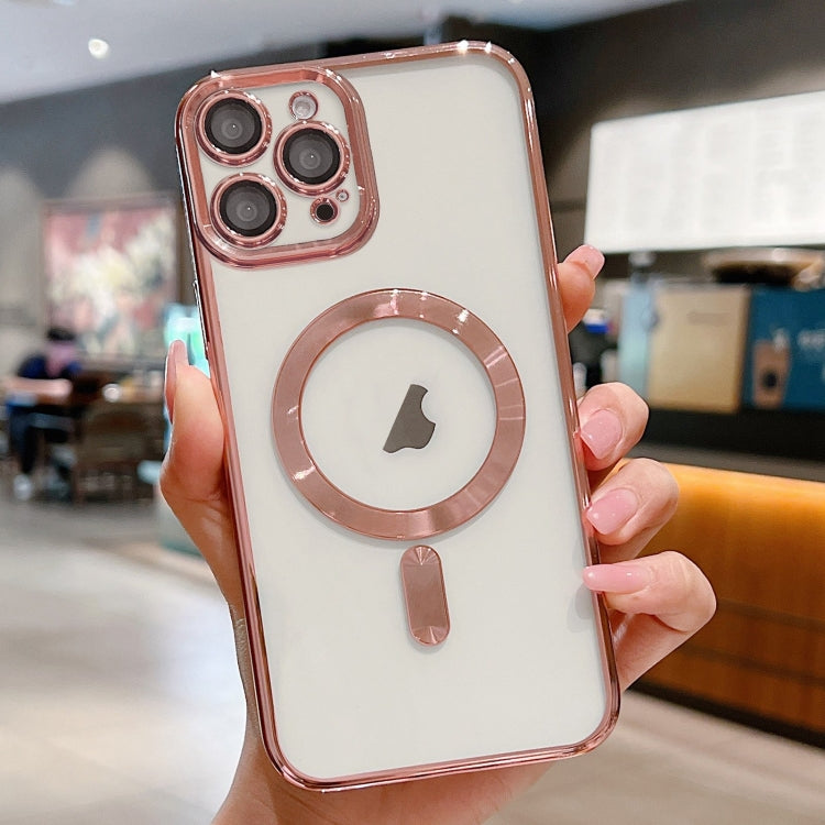 غطاء هاتف مطلي بالكهرباء مع MagSafe، لهواتف iPhone 15، iPhone 14 Plus، iPhone 14، iPhone 14 Pro، iPhone 14 Pro Max، iPhone 13 Pro Max
