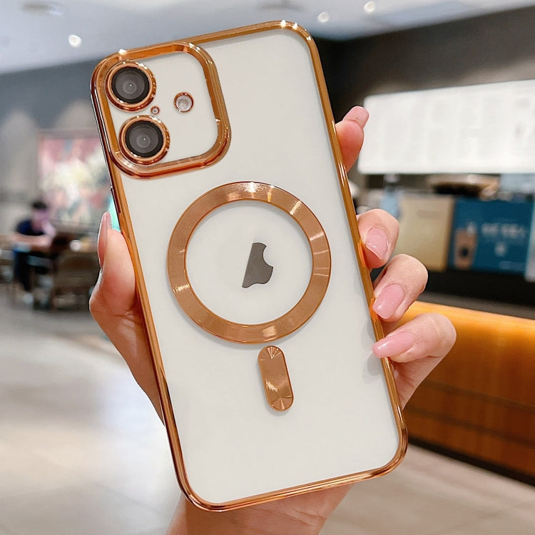 غطاء هاتف مطلي بالكهرباء مع MagSafe، لهواتف iPhone 15، iPhone 14 Plus، iPhone 14، iPhone 14 Pro، iPhone 14 Pro Max، iPhone 13 Pro Max