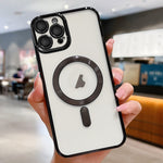 غطاء هاتف ماجسيف مطلي بالكهرباء، لهواتف iPhone 17e / 16e، iPhone 17 Pro Max، iPhone 17 Pro، iPhone 17، iPhone Air، iPhone 16 Pro Max