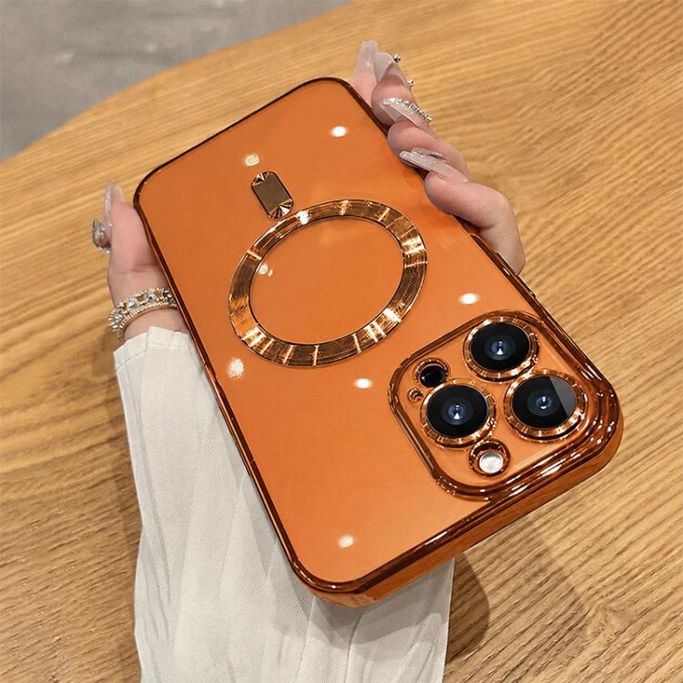 غطاء هاتف ماجسيف مطلي بالكهرباء، لهواتف iPhone 16 Pro، iPhone 16 Plus، iPhone 16، iPhone 15 Pro Max، iPhone 15 Pro، iPhone 15 Plus