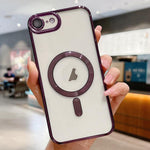 غطاء هاتف ماجسيف مطلي بالكهرباء، لهواتف iPhone 17e / 16e، iPhone 17 Pro Max، iPhone 17 Pro، iPhone 17، iPhone Air، iPhone 16 Pro Max