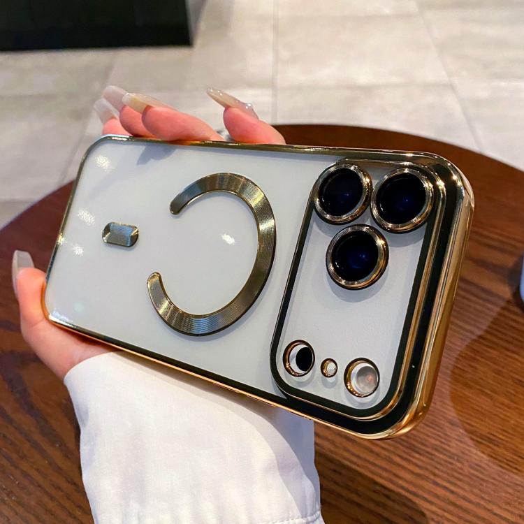 غطاء هاتف ماجسيف مطلي بالكهرباء، لهواتف iPhone 17e / 16e، iPhone 17 Pro Max، iPhone 17 Pro، iPhone 17، iPhone Air، iPhone 16 Pro Max