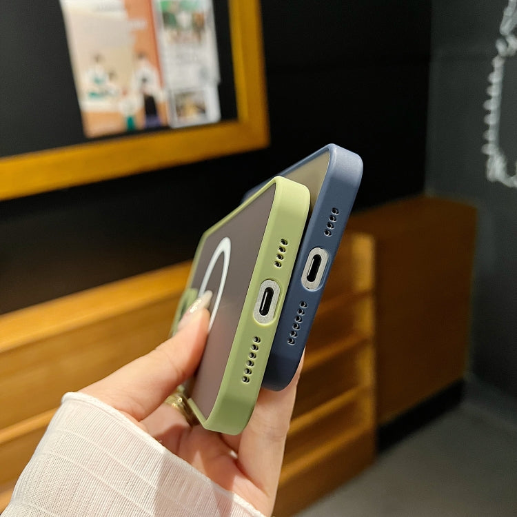 غطاء هاتف MagSafe بنمط ملمس جلد Hawkeye، لهواتف iPhone XS / X، iPhone XR، iPhone XS Max، iPhone 8 Plus / 7 Plus
