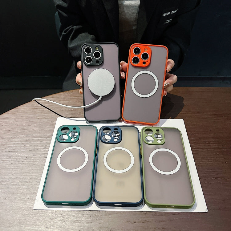 غطاء هاتف MagSafe بنمط ملمس جلد Hawkeye، لهواتف iPhone XS / X، iPhone XR، iPhone XS Max، iPhone 8 Plus / 7 Plus