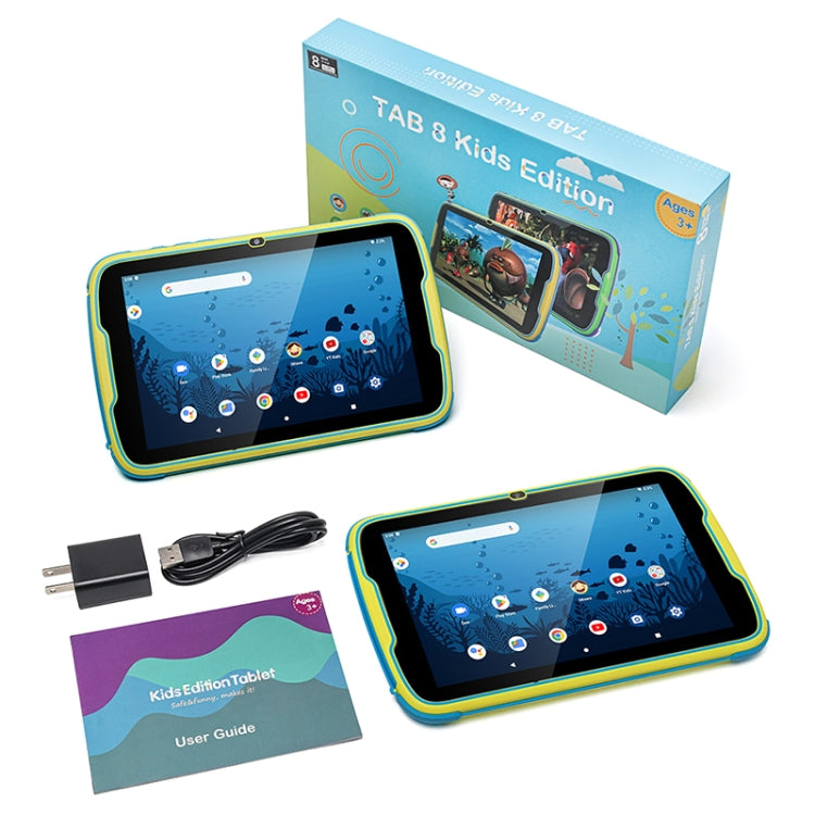 UNIWA  Boxchip Tab 8 WiFi Kid Tablet, 8 inch Android 13 Allwinner A523 Octa Core CPU Support Google Play, 4GB+64GB