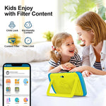 UNIWA  Boxchip Tab 8 WiFi Kid Tablet, 8 inch Android 13 Allwinner A523 Octa Core CPU Support Google Play, 4GB+64GB