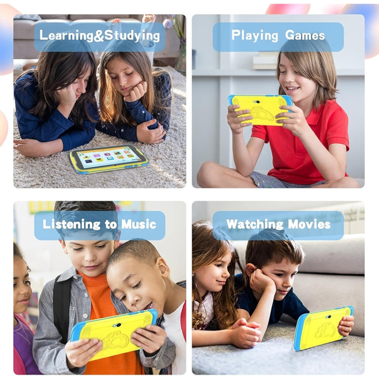 UNIWA  Boxchip Tab 8 WiFi Kid Tablet, 8 inch Android 13 Allwinner A523 Octa Core CPU Support Google Play, 4GB+64GB