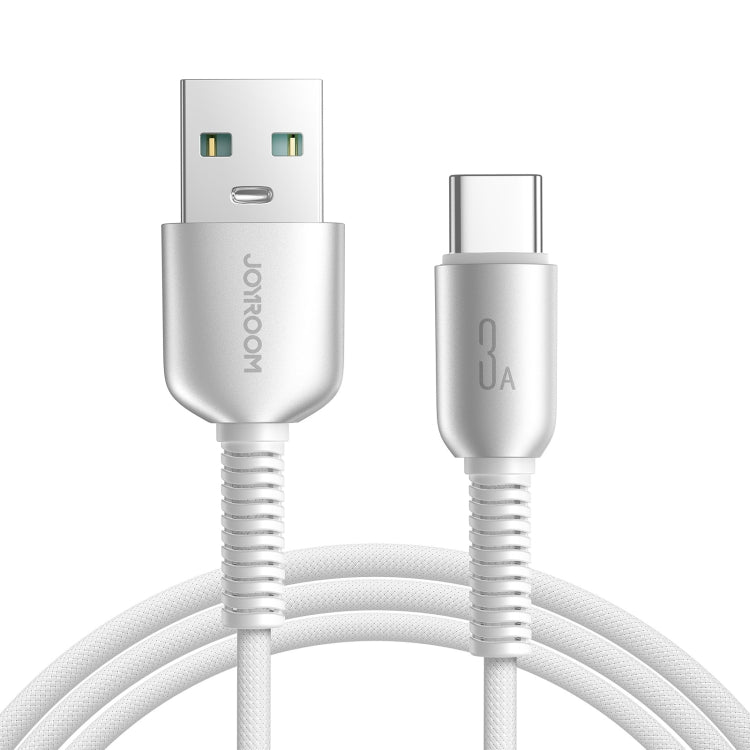 JOYROOM S-A51 سلسلة Cutting-Edge، كابل شحن سريع 3A، الطول: 1.2 متر، كابل USB-A إلى Type-C، كابل USB-A إلى 8 دبابيس، كابل Type-C إلى Type-C، كابل Type-C إلى 8 دبابيس