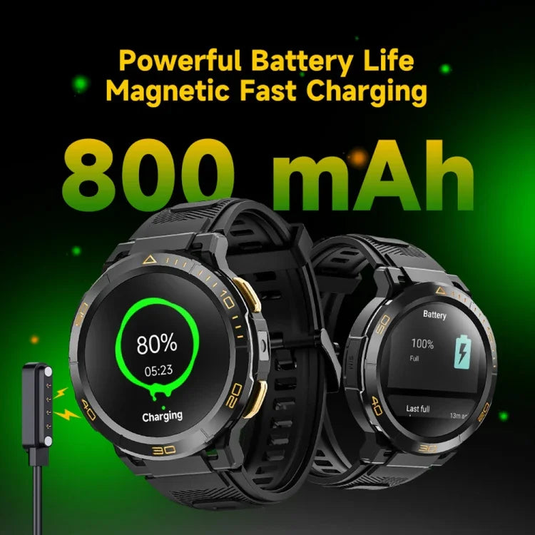 ساعة ذكية LEMFO Z1 بشاشة AMOLED 1.43 بوصة، شبكة 4G، أندرويد 8.1، 4GB+64GB، النسخة الأوراسية، 4GB+64GB