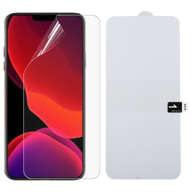 فيلم هيدروجيل واقي كامل الشاشة مقاوم للانفجار، لهواتف iPhone 12 mini، iPhone 12 / 12 Pro، iPhone 12 Pro Max، لهواتف Samsung Galaxy A11، Samsung Galaxy M21 / M21 2021، Samsung Galaxy M31، Samsung Galaxy A41، Samsung Galaxy Note20