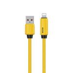 كابل بيانات شحن سريع WK WDC-27i من السيليكون الطبيعي المرن بطول 1 متر 12 واط USB إلى 8 دبابيس، WDC-27i