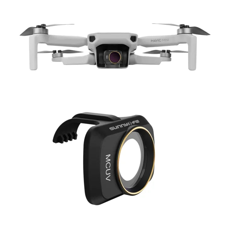 فلتر عدسة Sunnylife MM-FI9250 لطائرات DJI Mini 4K/Mini 2 SE/Mini SE/Mini 2/Mavic Mini، MCUV