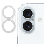 فيلم عدسة كاميرا من الزجاج المقسى مع خاتم لامع، لهواتف iPhone 17، iPhone 16 Pro / 16 Pro Max، iPhone 16 / 16 Plus