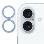 فيلم عدسة كاميرا من الزجاج المقسى مع خاتم لامع، لهواتف iPhone 17، iPhone 16 Pro / 16 Pro Max، iPhone 16 / 16 Plus