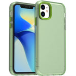 غطاء هاتف هجين من PC وTPU مقاوم للصدمات، لهاتف iPhone 11 Pro