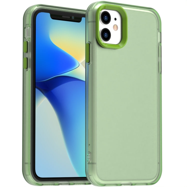 غطاء هاتف هجين من PC وTPU مقاوم للصدمات، لهاتف iPhone 11 Pro