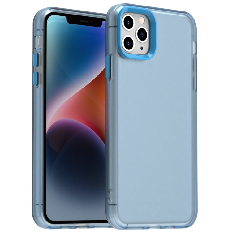 غطاء هاتف هجين من PC وTPU مقاوم للصدمات، لهاتف iPhone 11 Pro
