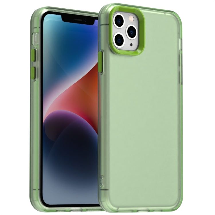 غطاء هاتف هجين من PC وTPU مقاوم للصدمات، لهاتف iPhone 11 Pro