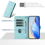 غطاء هاتف جلدي بنقش خلية النحل مع حماية RFID، لهواتف iPhone 17e / 16e، iPhone 17 Pro Max، iPhone 17 Pro، iPhone 17، iPhone Air، iPhone 16 Pro Max، iPhone 16 Pro، iPhone 16 Plus