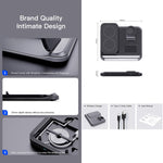 DW08 15W 3 in 1 Folding Wireless Charger